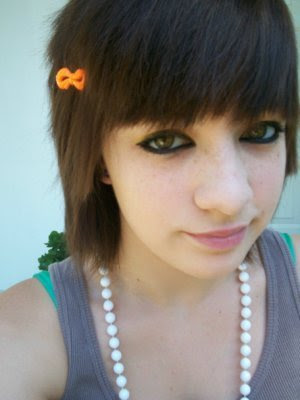 Emo girls hairstyle with bangs. Labels: Color Emo Bangs Hairstyles