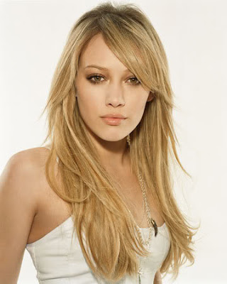 In fact I describe Hilary Duff's hairstyle as a Victoria's Secret inspired