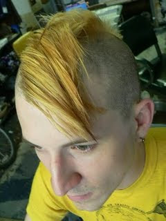 Trend Man Punk Mohawk Hairstyles 2010