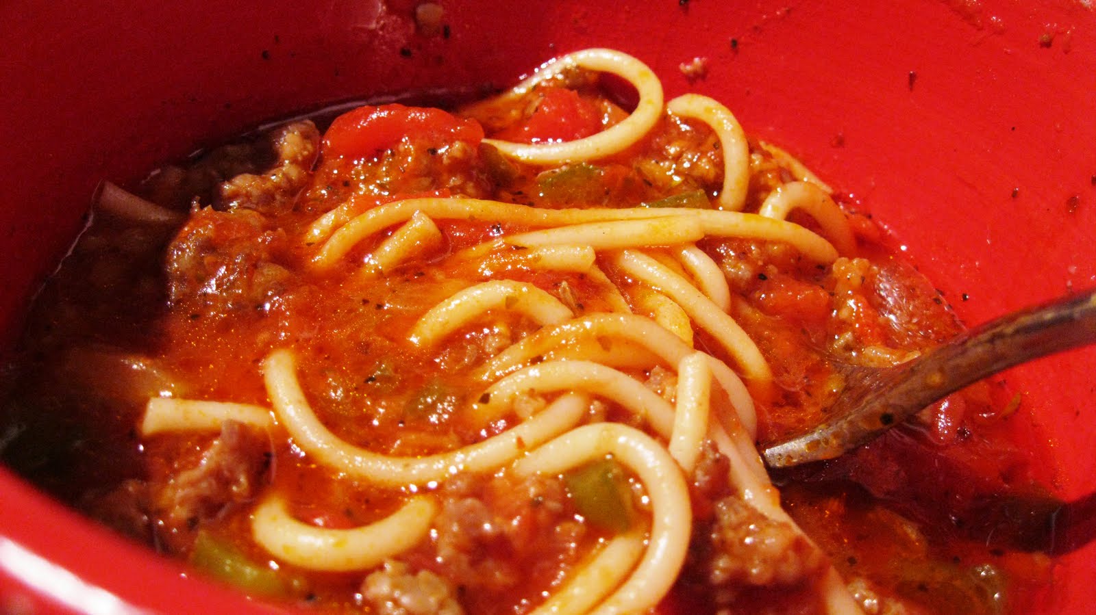 The Dinner Club Spaghetti Soup