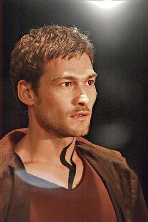 Sand star Andy Whitfield