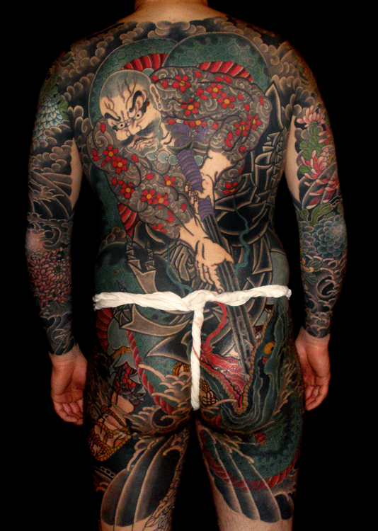 Labels: Amazing Japanese Tattoo, Japanese Back Body Tattoo, Japanese Samurai 