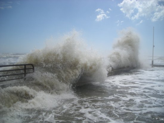 far from Rollover Pass,