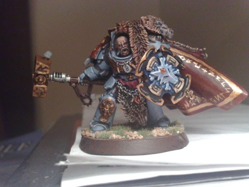 Warhammer Space Marine Space Wolves Arjac Rockfist New