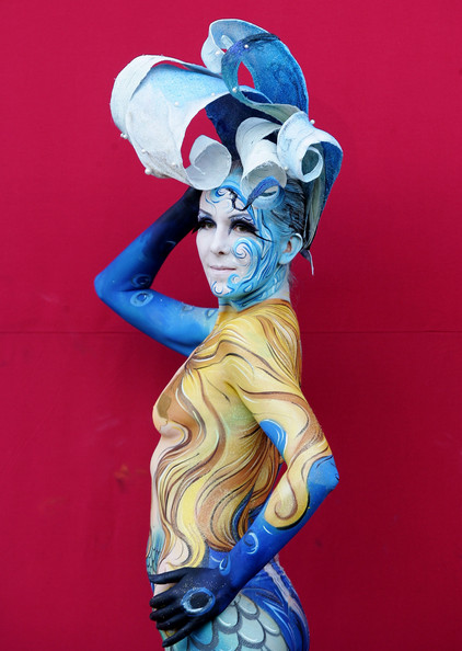 Celebrity Body Painting Art Celebrity Body Painting Art