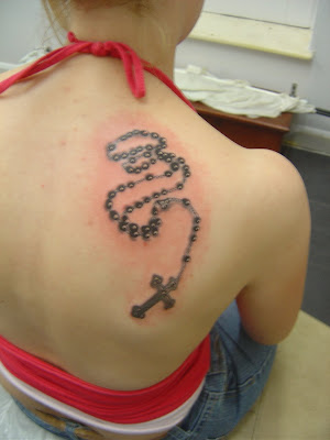 Popular Female Tattoo Designs - Cross Tattoos