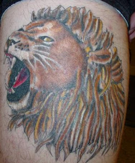 lion tattoos, tattooing