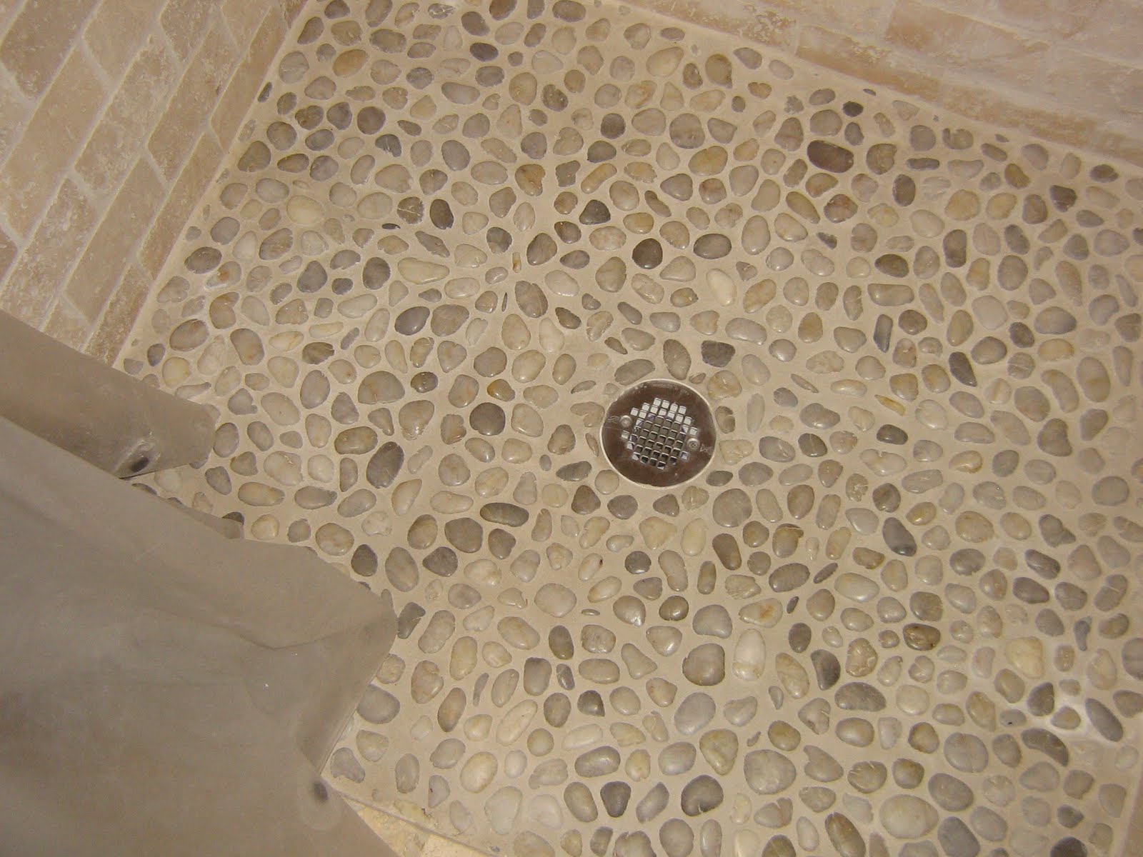 Bathroom faucets Pebble Shower Floor