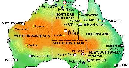 australia mine south uranium honeymoon hill
