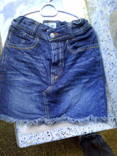 jeans skirt