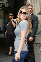 Carmen Electra And Her Sweater Stretching Puppies