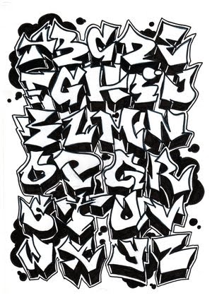 Graffiti Fonts Graffiti Alphabet Letters. Graffiti Alphabet A to Z in a Graffiti Fonts Graffiti Alphabet Letters. Graffiti Alphabet A to Z in a
