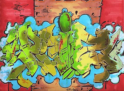 Graffiti sketches Blackbook