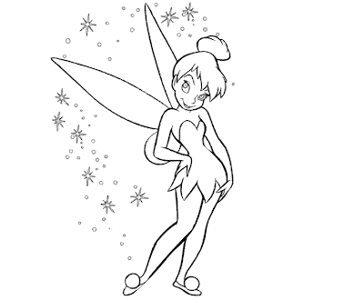 Tinkerbell Coloring Pages