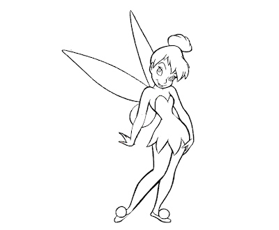 coloring pages tinkerbell and friends. Tinkerbell Coloring Pages