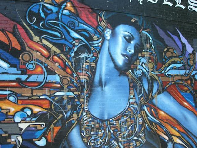 Woman Sexy Murals Graffiti Art