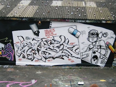 Graffiti Sketch, Wildstyle Graffiti