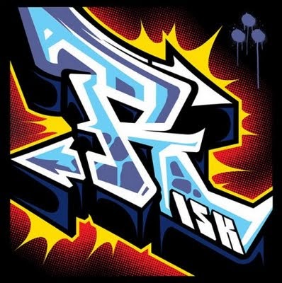 Graffiti blog: Letter R in a Special Alphabet Graffiti Collection by