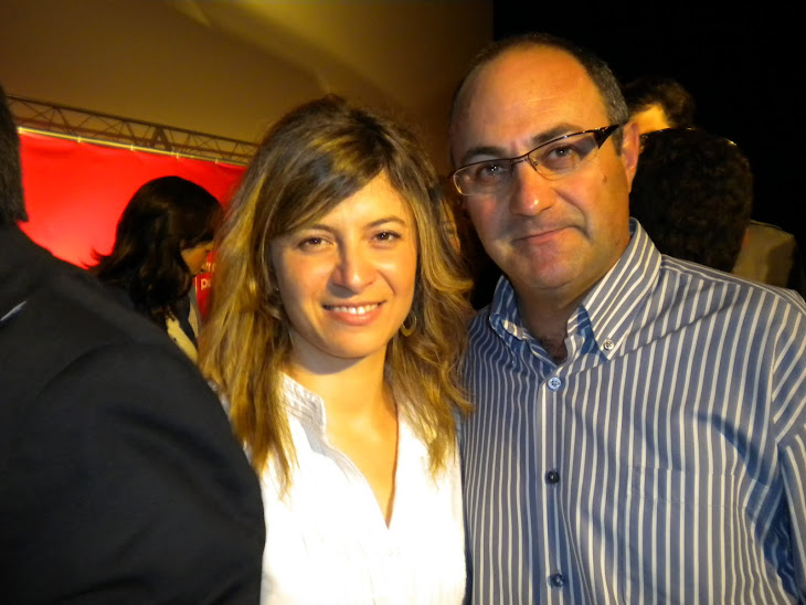 Con Bibiana Aido