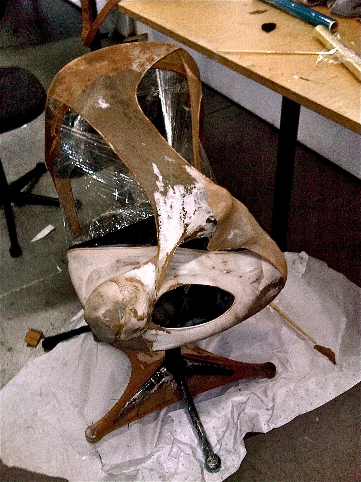 Exploring Creativity Pva Old Tights Annoying Sticky