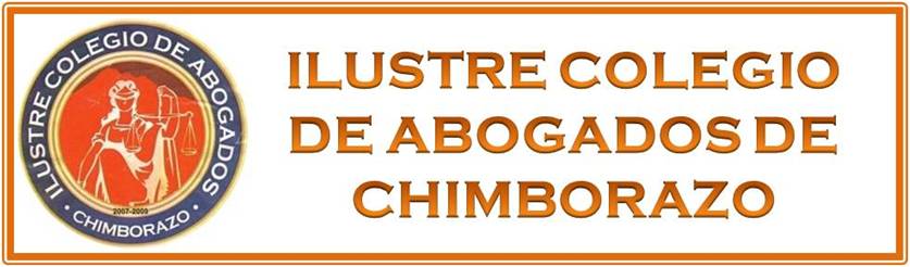COLEGIO DE ABOGADOS DE CHIMBORAZO