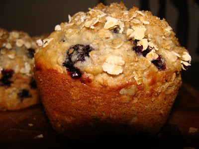 Blueberry Oatmeal Muffins