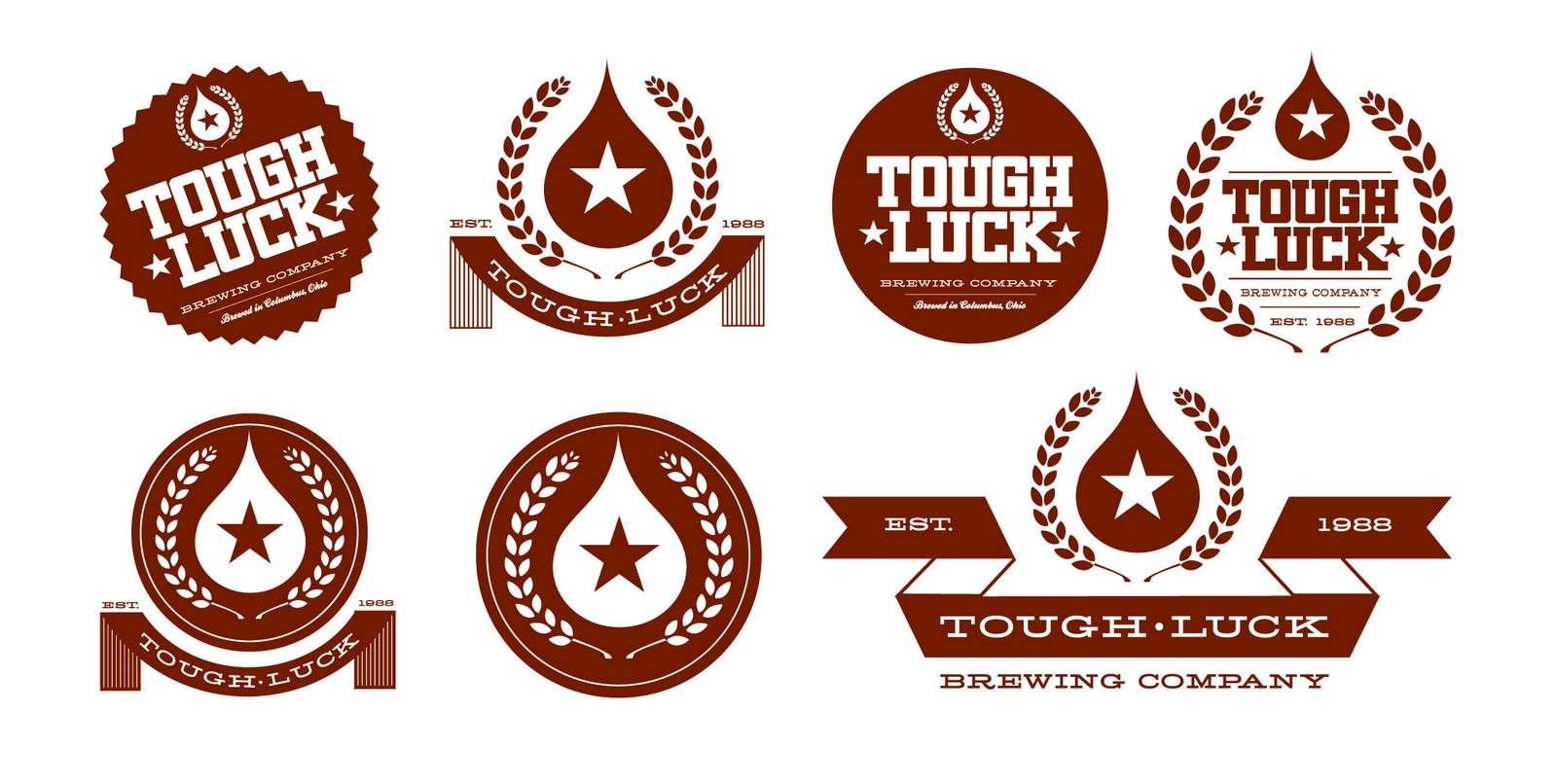 Graham Erwin Tough Luck Beer Labels Queen Bee Ale