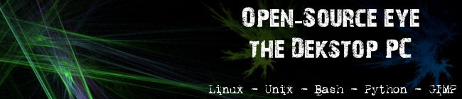 Open-source eye for the Desktop PC
