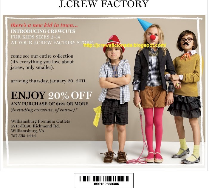 J.Crew Aficionada Crewcuts Factory there's a new kid in town...