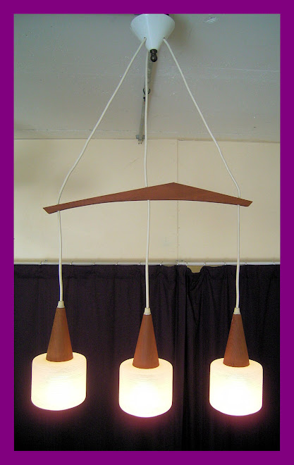 SCANDINAVIAN PENDANT LIGHT - CIRCA 1950 - PRICE: £85.00