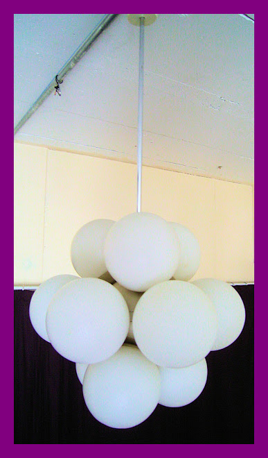 CEILING LIGHT 12 GLOBES - H: 77cm W: 39cm - CIRCA 1970 - PRICE: SOLD