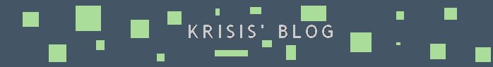 krisis' Blog
