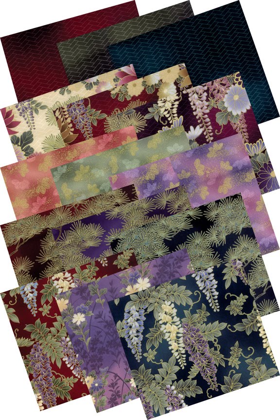 Hoffman Fabrics new Keiko