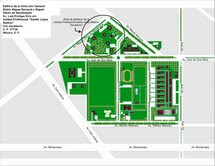 Map of IPN Zacatenco