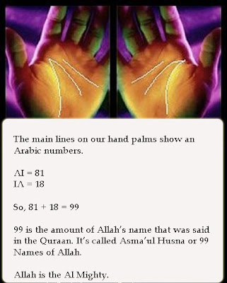 !!!nAme oF ALLAH eVeRywHeRe!!!‏ Miracle+at+hands