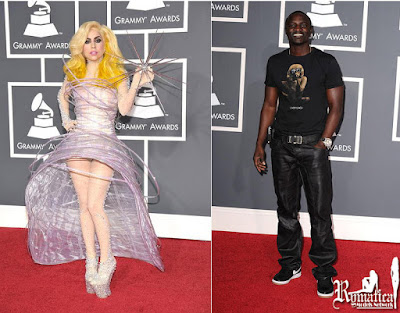 Lady Gaga and Akon @ Grammy Awards 2010 Lady Gaga and Akon @ Grammy Awards 2010