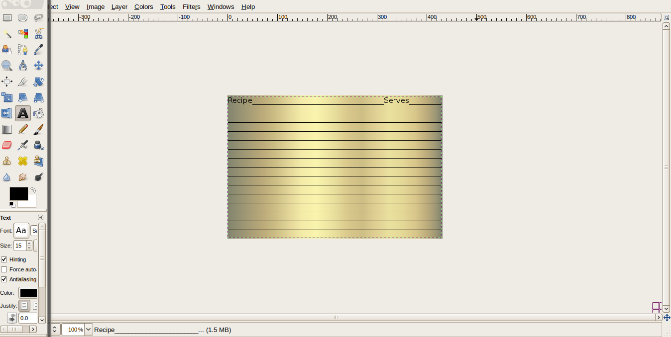 make your own recipe cards