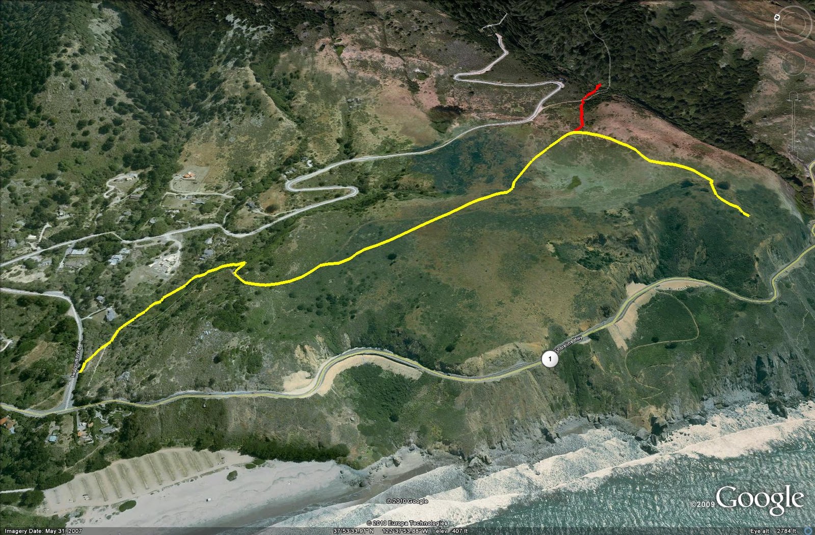 Trails Trekker Dipsea Trail to Hill with Bunkers