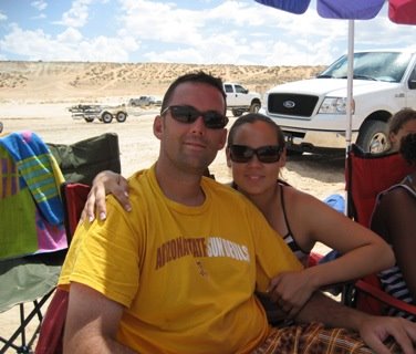 Tyler and Janell Lake Powell