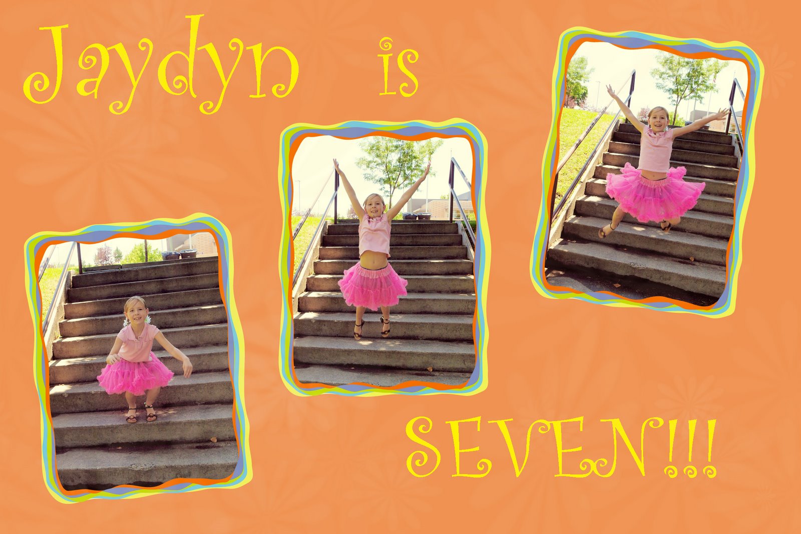Jaydyn is SEVEN!!!