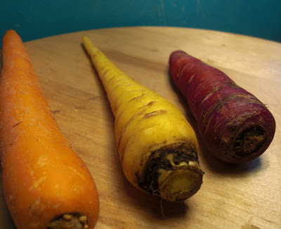 different carrots
