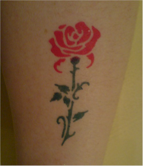rose tribal tattoo rose tribal tattoo