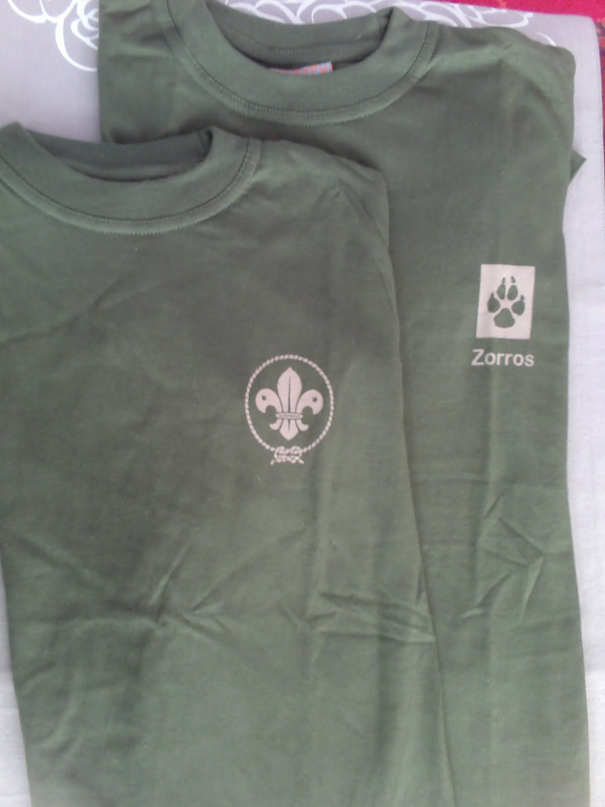 G&V Tinta y Telas: Productos Scout