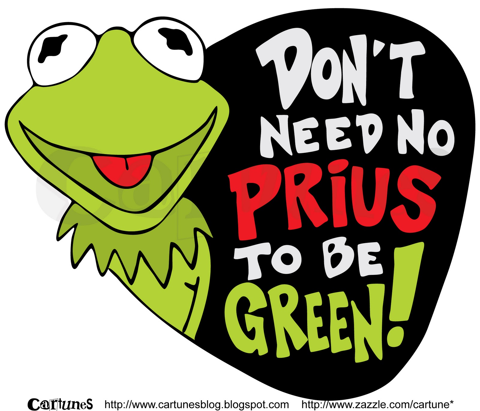 CARTUNES Being Green... Kermit