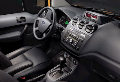 2011 Ford Transit Connect Taxi interior