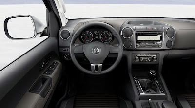 New Pickup Volkswagen Amarok has a single-cab new interior pictures