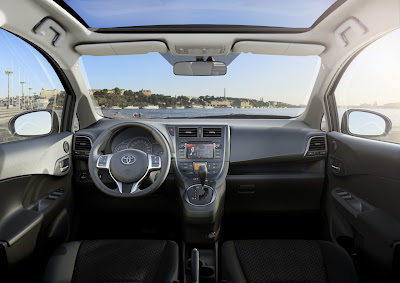 Toyota unveils new images of Verso-S MPV 2011
