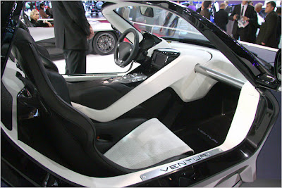 Venturi America High-speed buggy interior pictures