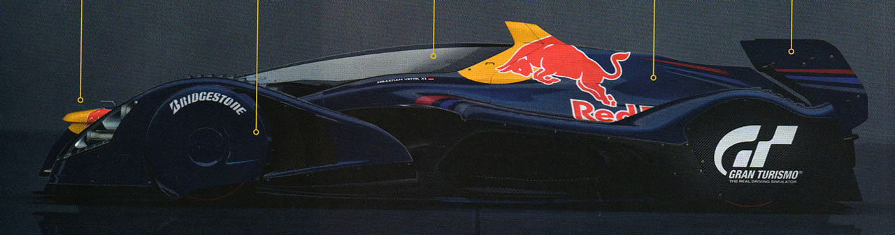 Red Bull X1 Prototype GTbyCITRO N V8 purring is only one of the sounds 