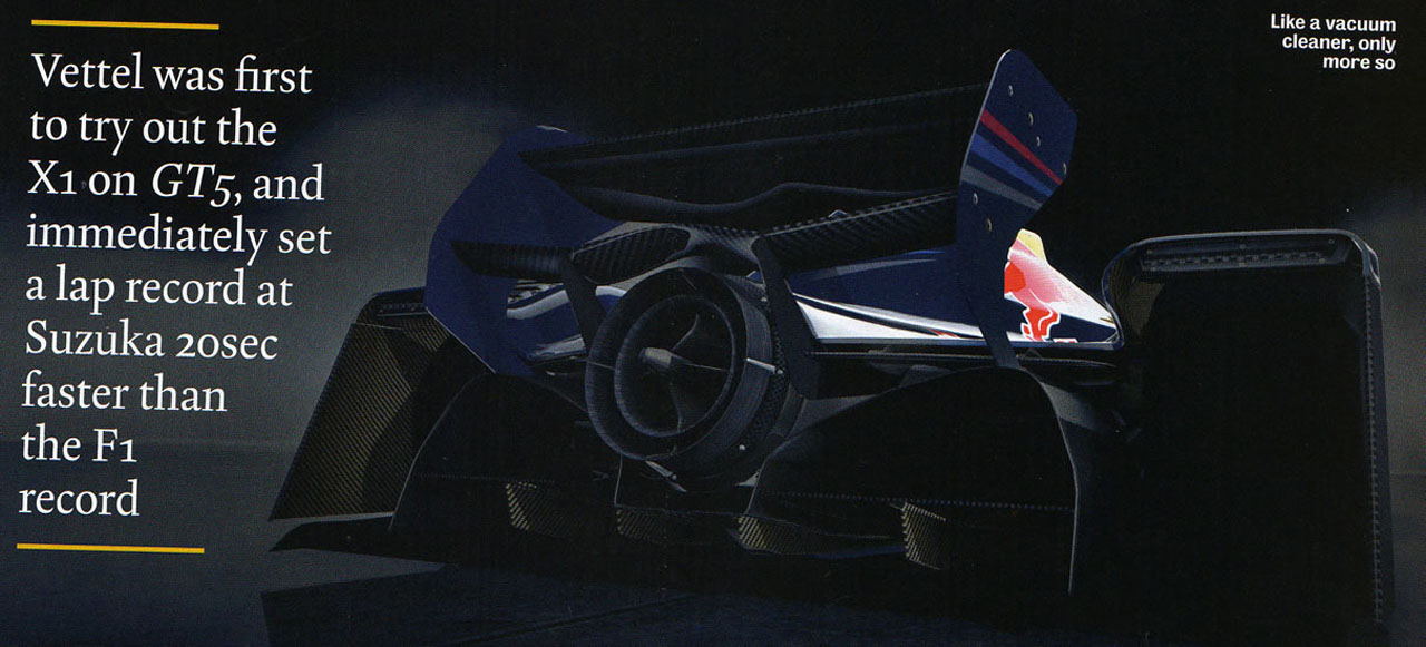Red Bull X1 Prototype the last Gran Turismo 5 surprise